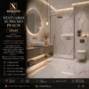 Statuario Supremo Peach 120x60 Glossy Premium Granite