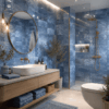 1000046946 (1) Murano Azul Glossy 30x60 Wall Tile-Digital Printing Made in Spain/ DECOR 3D