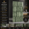 HOLIDAY VERDE Glossy 30x60 Wall Tile-Digital Printing Made in Spain/ DECOR 3D